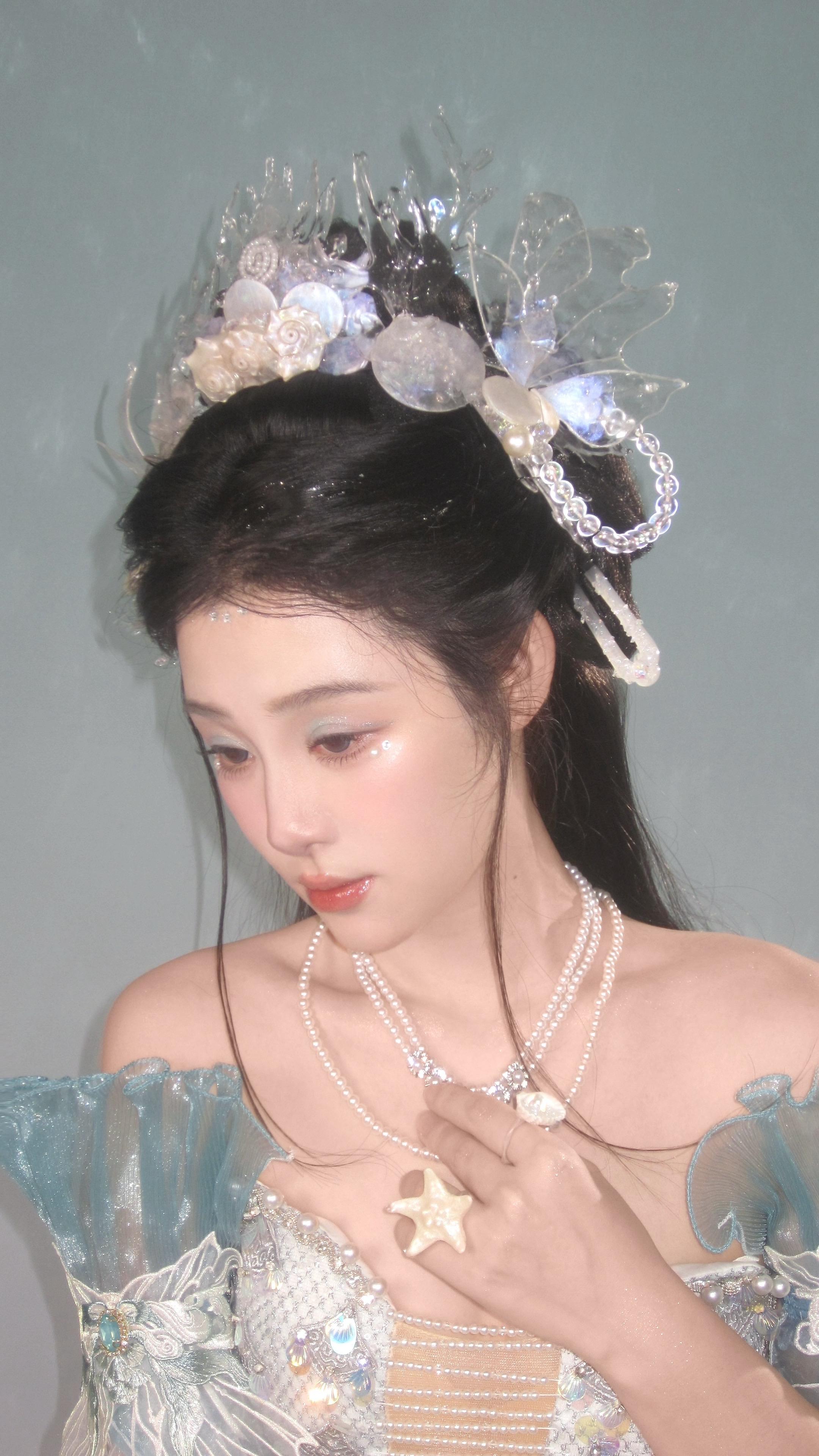 妆造 人鱼 妆容发型 分享妆容