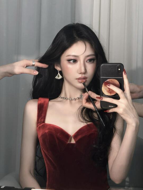 没有技巧，就是硬美