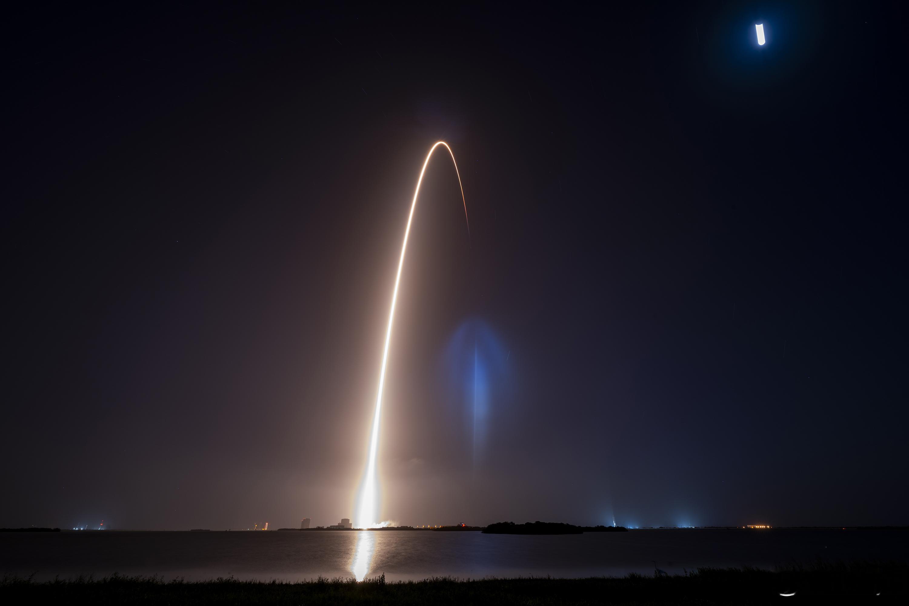 北京时间2026年7月9日17时25分，SpaceX从卡纳维拉尔角太空军基地SL