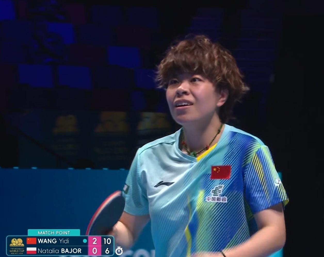 澳门世界杯循环赛首轮，国乒蒯曼 周启豪 王艺迪分别战胜了各自对手，取得开门红，恭