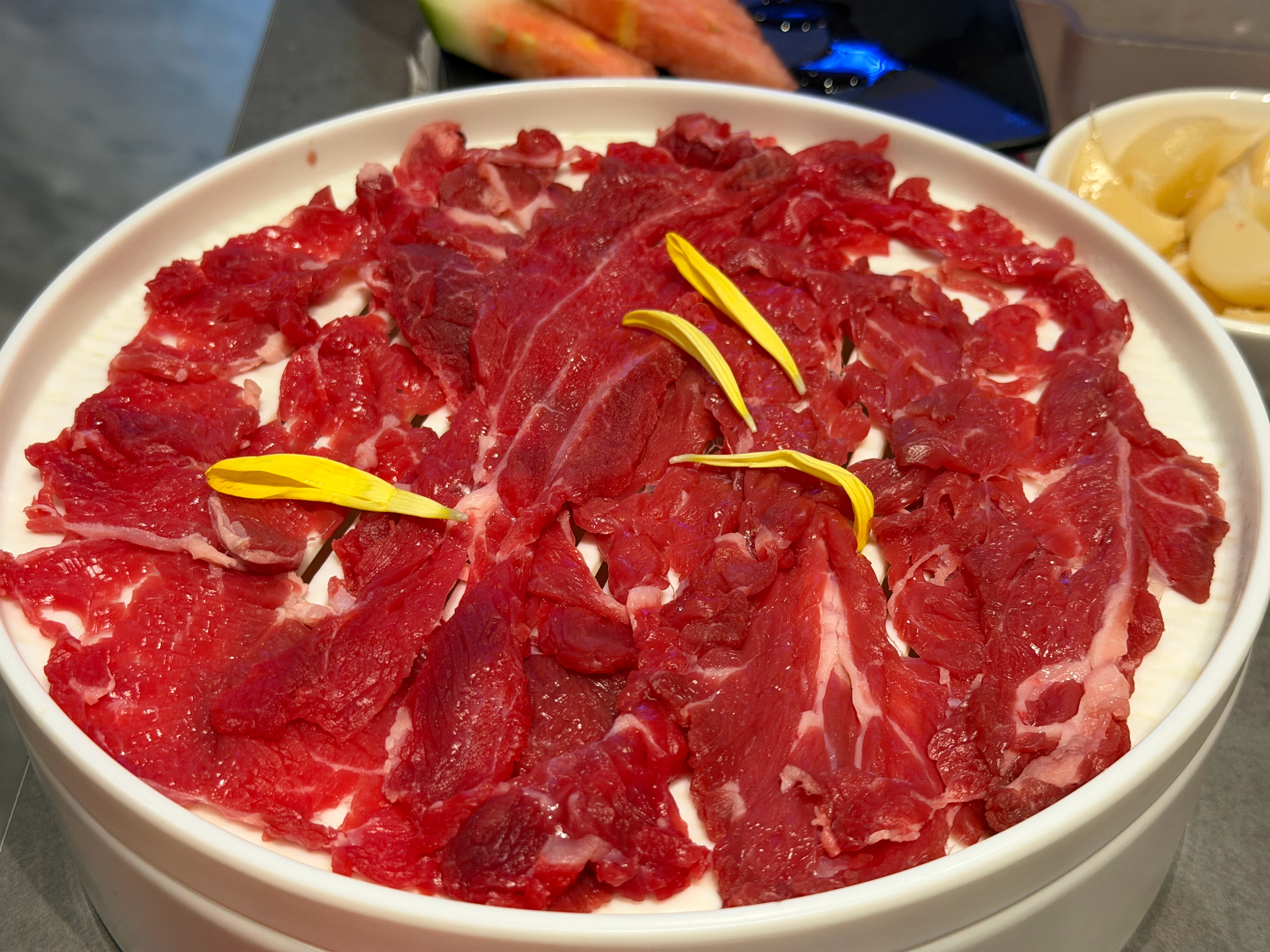 麻酱和羊肉火锅，那叫一个地道火锅