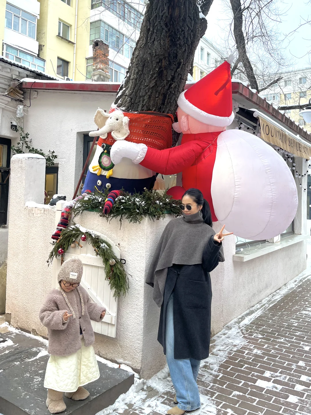 真不是上海📍哈尔滨这里有个圣诞🧑‍🎄老人