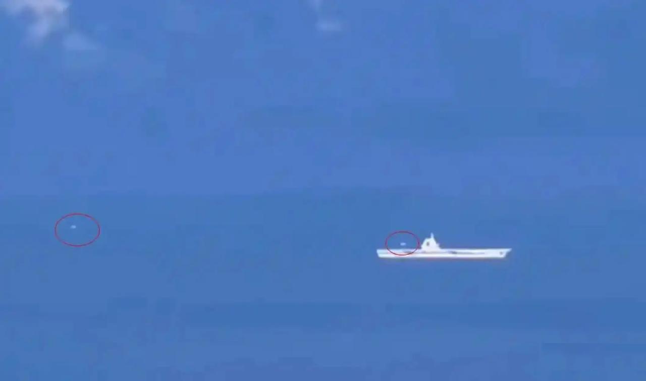 福建号的速度非常快！刚刚进入南海就进行了舰载机起降测试训练，不过这次起飞的不是固