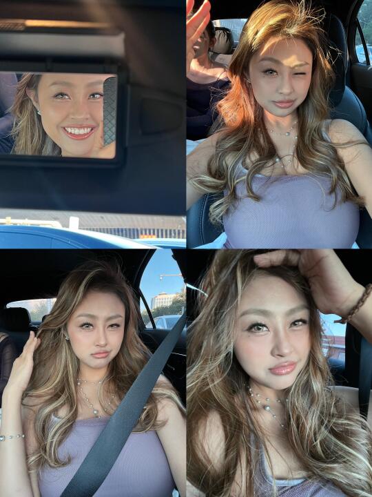 堵车哪有不自拍的呢🤳