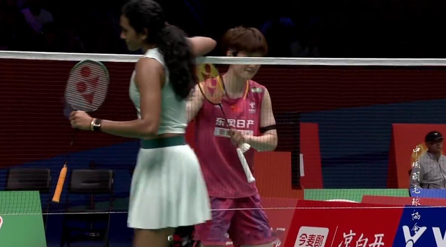 女单 1/8赛辛杜 18-21 8-21 王祉怡2026年羽毛球亚锦赛