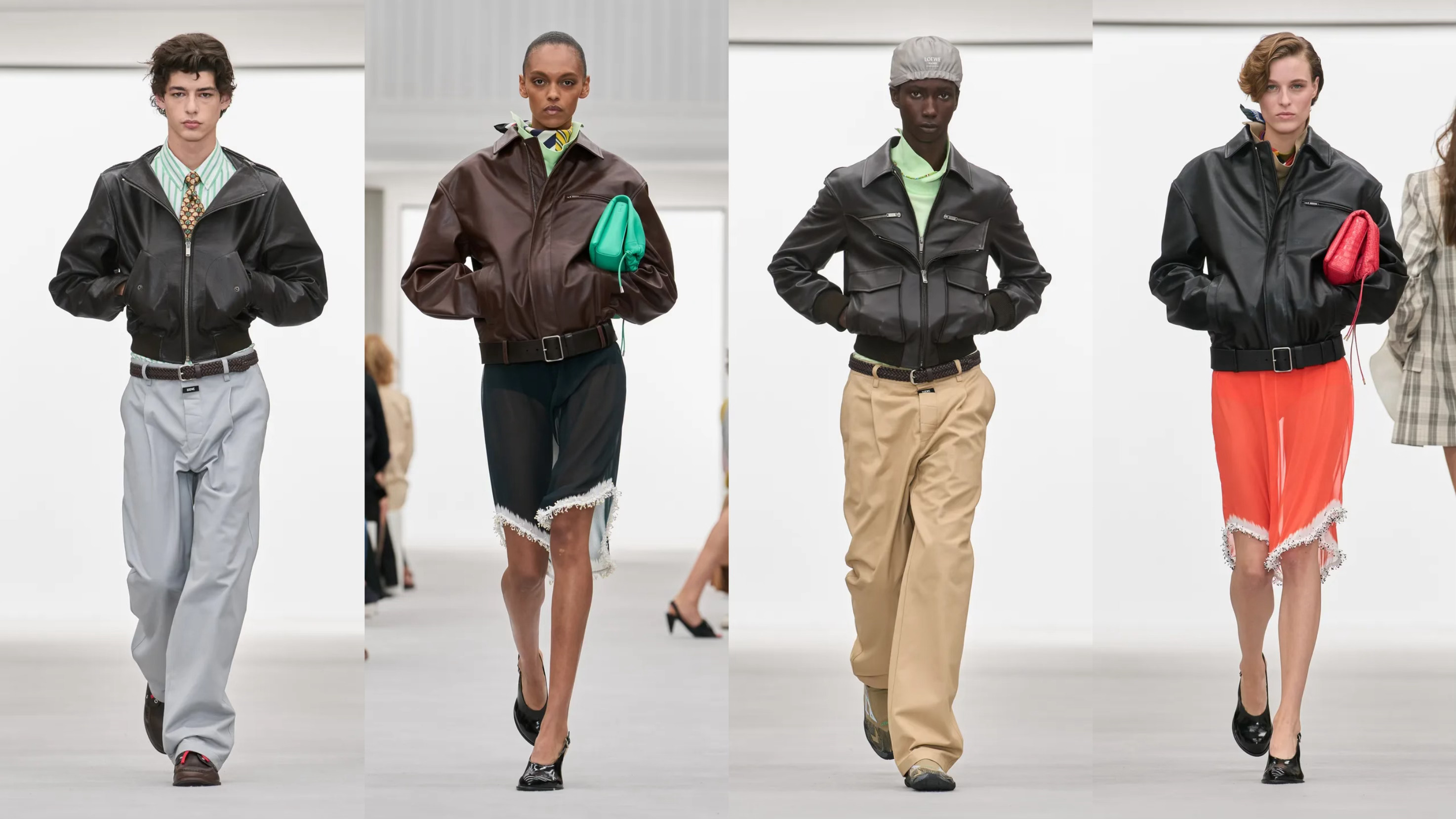 LOEWE这季有点东西时装周 罗意威2027春夏时装秀，由Jack McColl