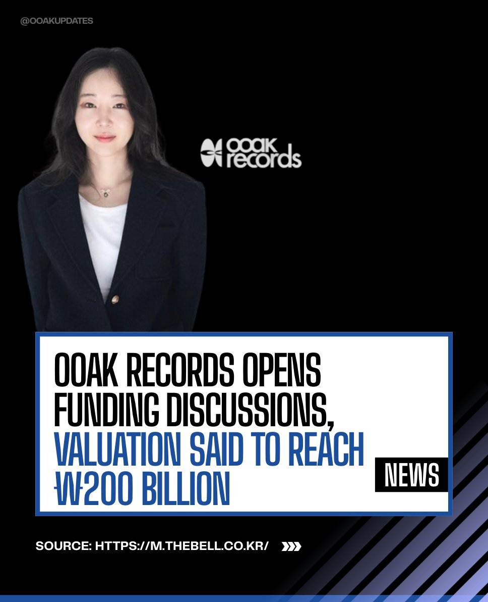 [新闻] 《The Bell》报道，OOAK Records 已经吸引了投资者的
