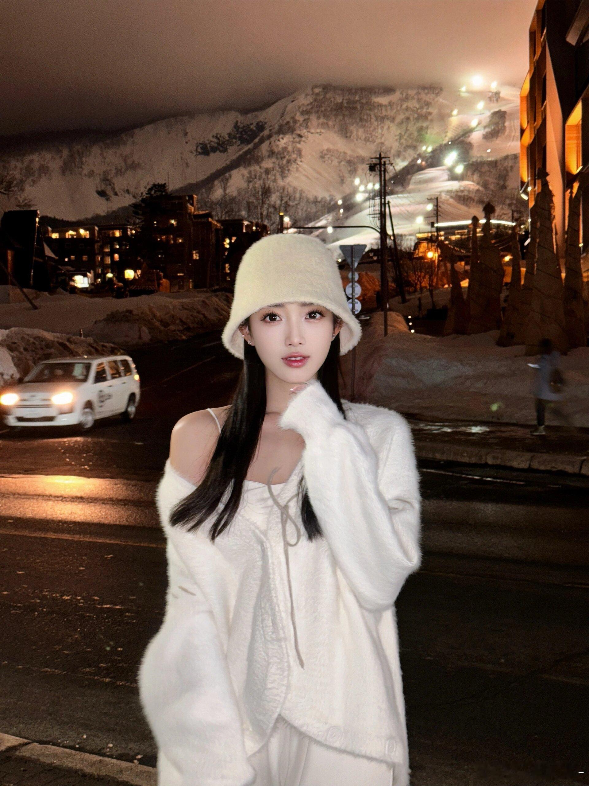 看雪了 ❄️二世古小镇的晚上误入童话世界 ​​​