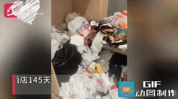 拒绝查房拒绝打扫：145天把酒店住成垃圾场！成都，一对00后情侣在酒店连续入住1