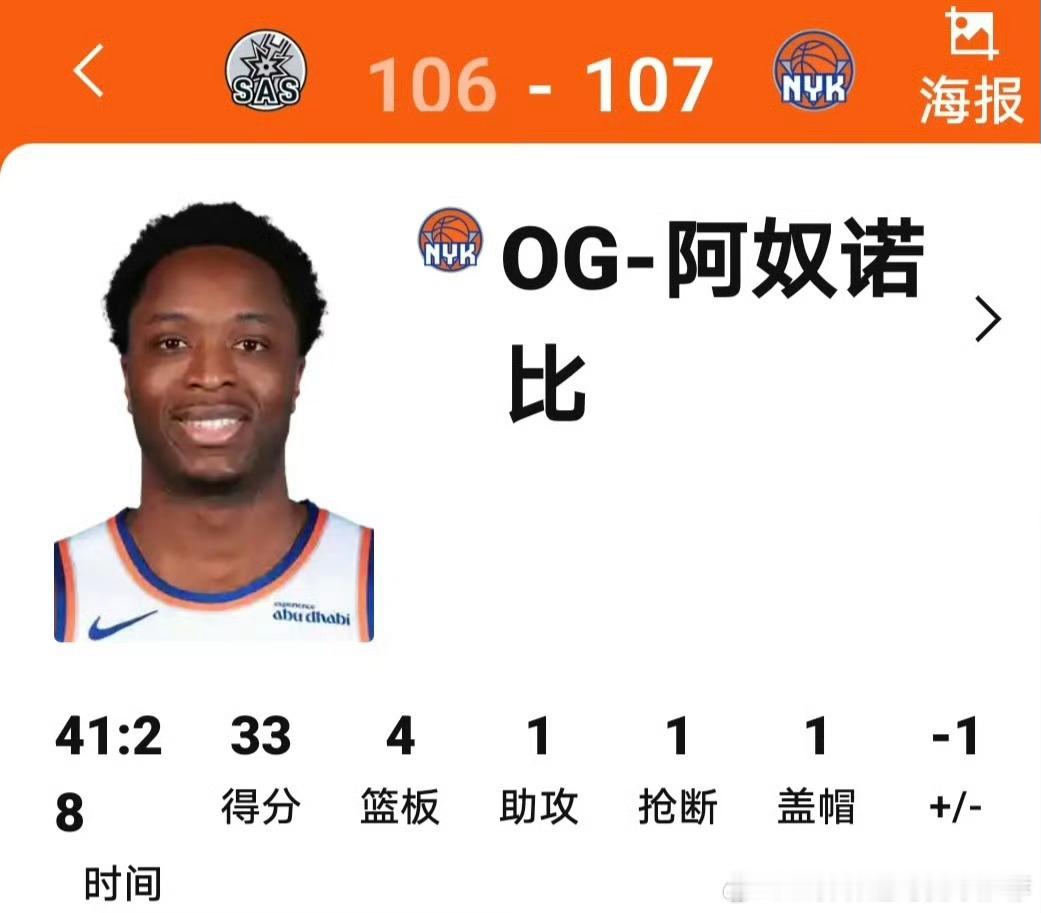 尼克斯绝杀马刺 马刺vs尼克斯 史诗逆转！尼克斯29分大翻盘，阿努诺比1.2秒补