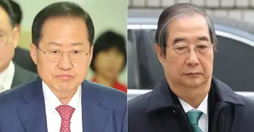 快讯！快讯！
洪准杓问韩德洙：“难道是尹锡悦夫妇的意思吗？你就这样在一瞬间毁了自