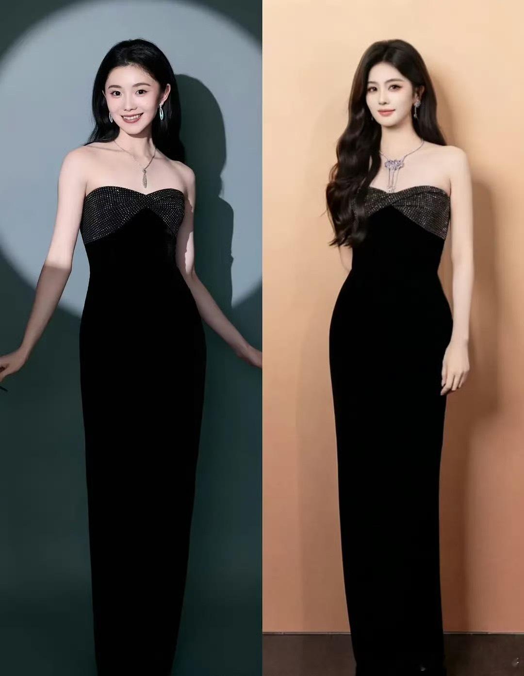刘浩存、白鹿撞了同款礼服，谁驾驭的更好 