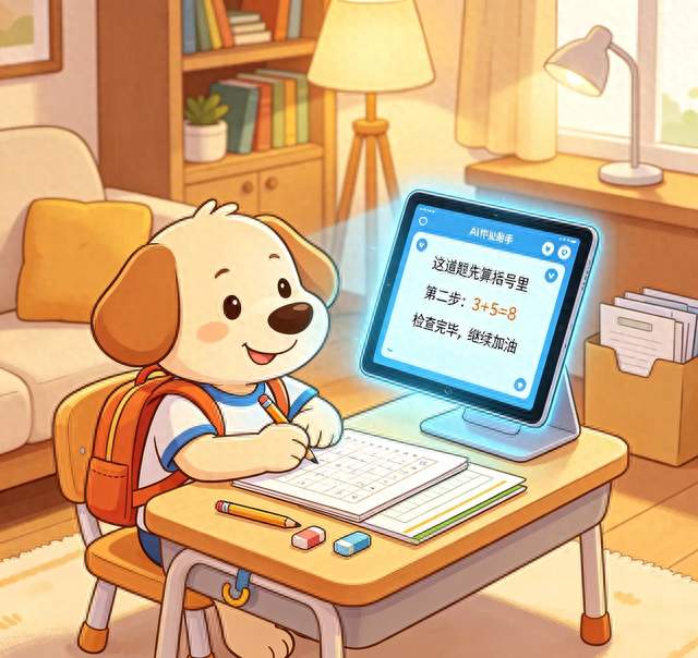 AI成了我的“作业助教”，终于解放我这个辅导家长