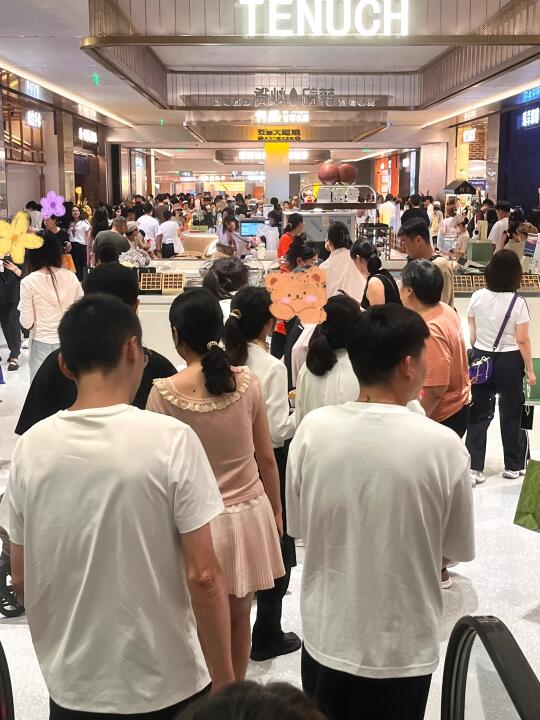 开业第5️⃣天，郑东万象城客流依旧凶猛🙉
