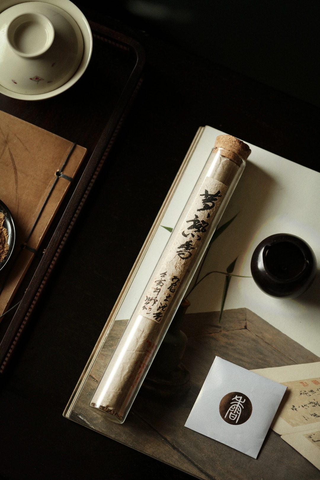 黄熟香  |  线香 50g/管黄熟香 - 印尼伊利安土沉。香料埋于土里百年以上