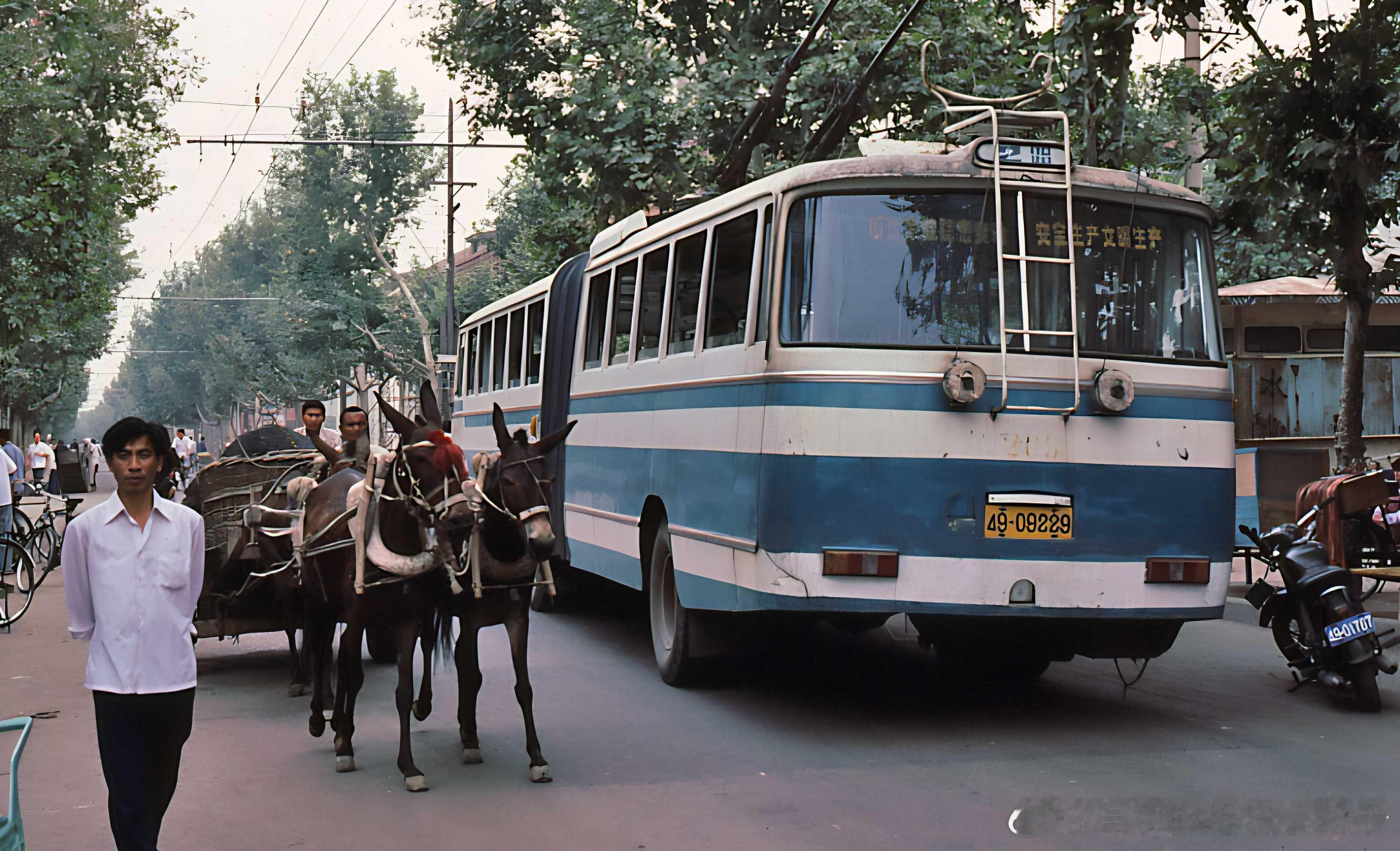 八十年代河南郑州老照片老照片