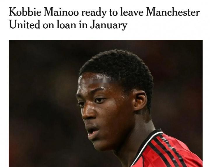 14轮仅上171分钟！TA：20岁梅努在曼联很沮丧，准备1月外租离队 12月05