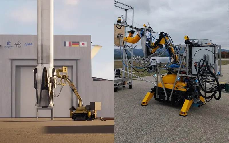 【法国Technip Energies公司完成Callisto火箭地面支持机器人