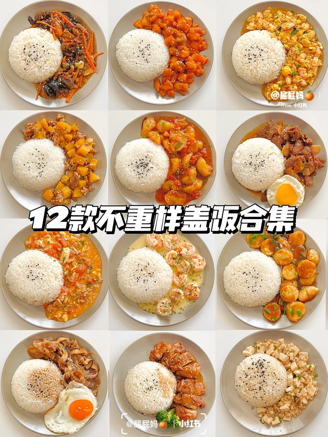 巨好吃的盖饭大合集‼️简单快手·秒光盘