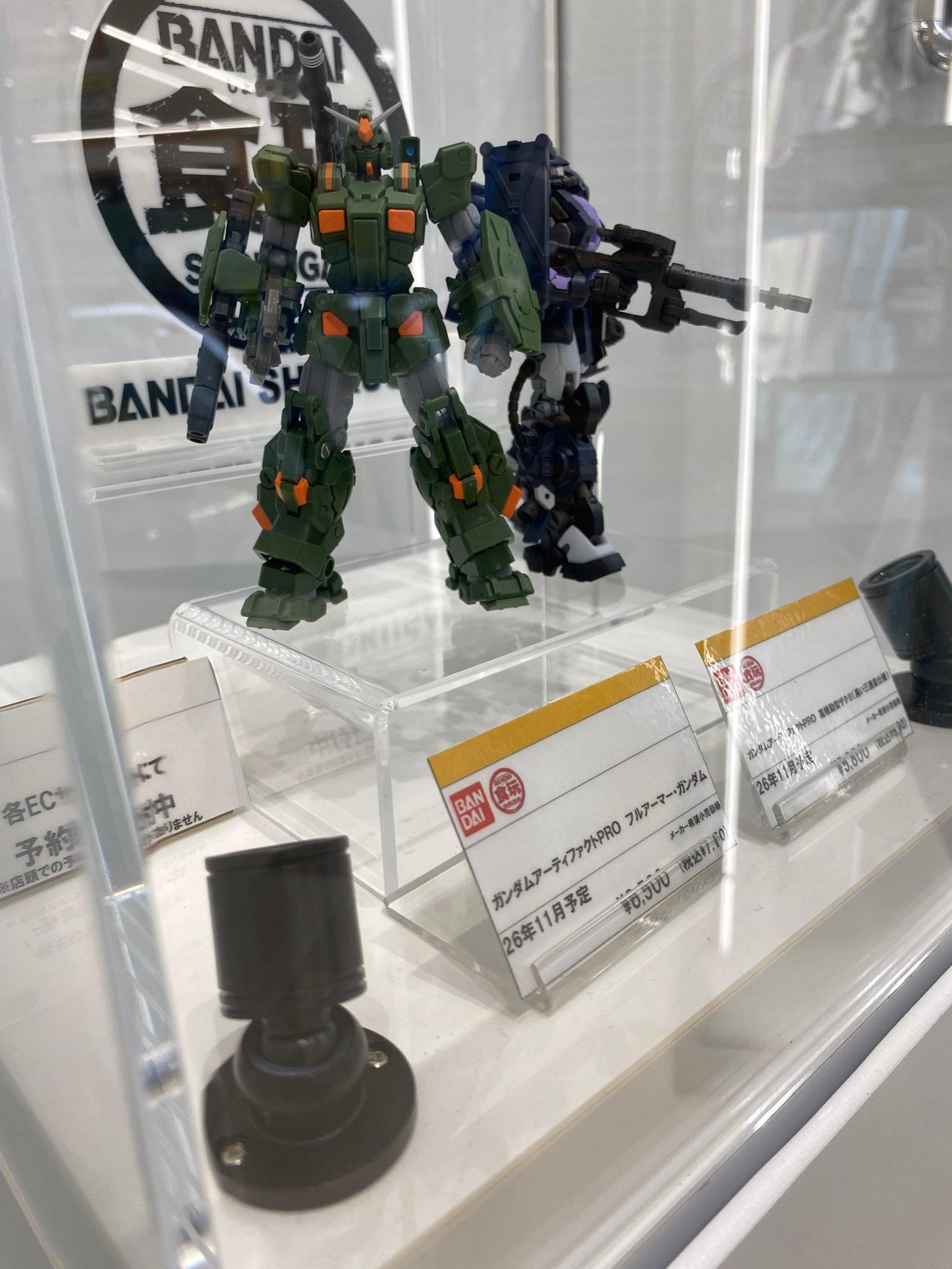 食玩GUNDAM ARTIFACT PRO全装甲高达&高机动型扎古2（黑色三连星