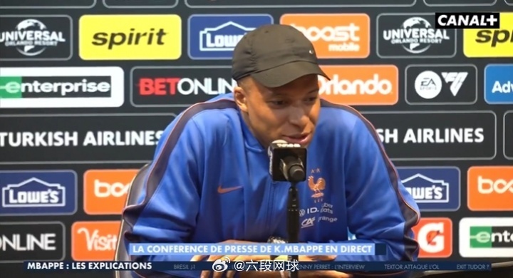 姆巴佩澄清膝盖伤势传闻在法国友谊赛对阵巴西前夕，姆巴佩出席赛前新闻发布会，澄清了