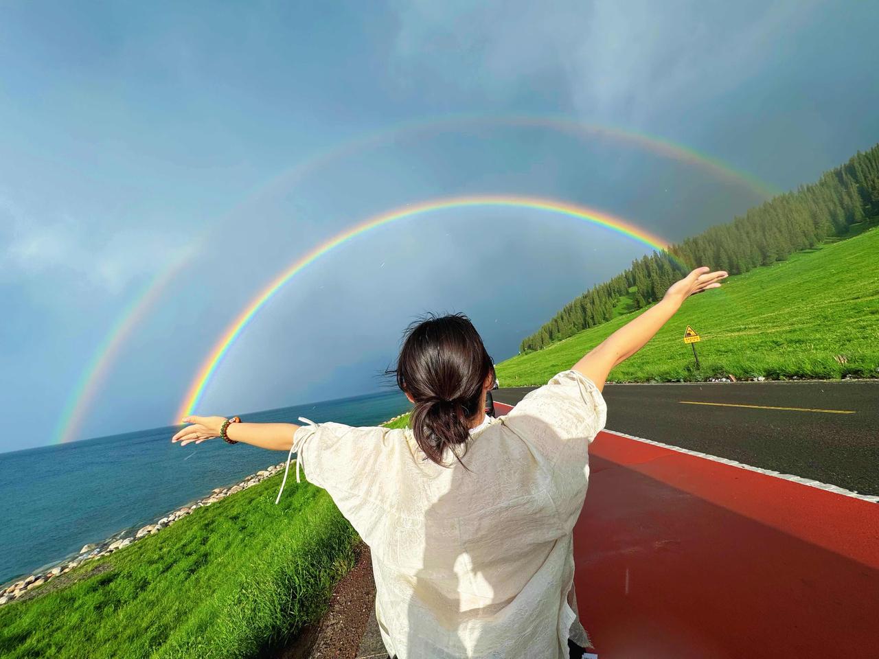 赛里木湖的人生照片🌈
