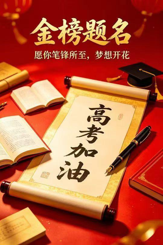 愿所有高考考生都考出自己的最高水平，最好是“蒙的也能都对”！进入各自心仪的高等学