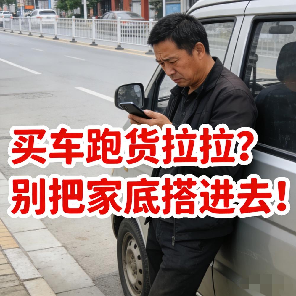 买车跑货拉拉靠谱吗？

别脑子一热就买车跑货拉拉，多少人把家底都赔进去了！
听别