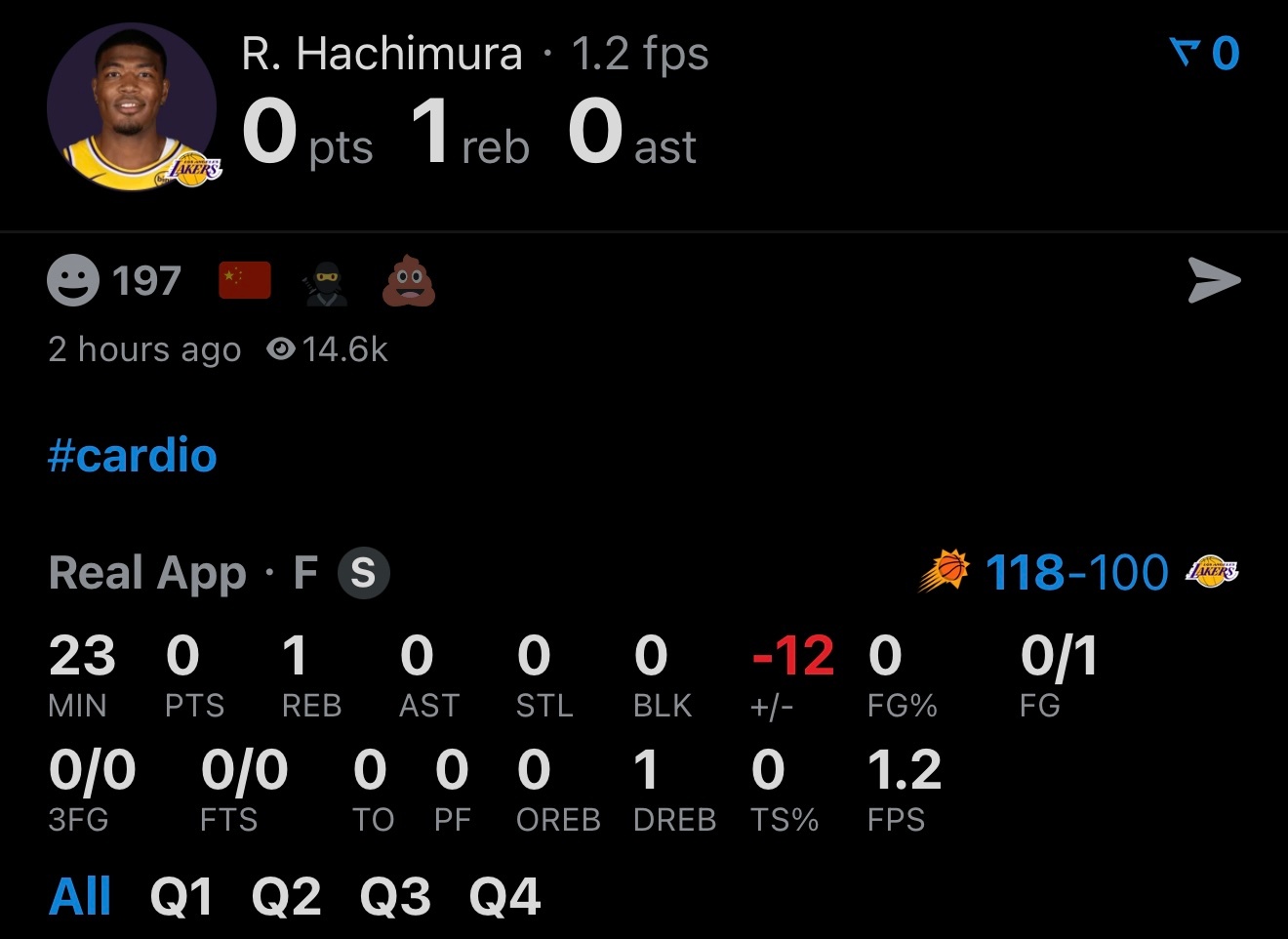 如何评价？今天的八村：登场23分钟1投0中0分1篮板太阳vs湖人