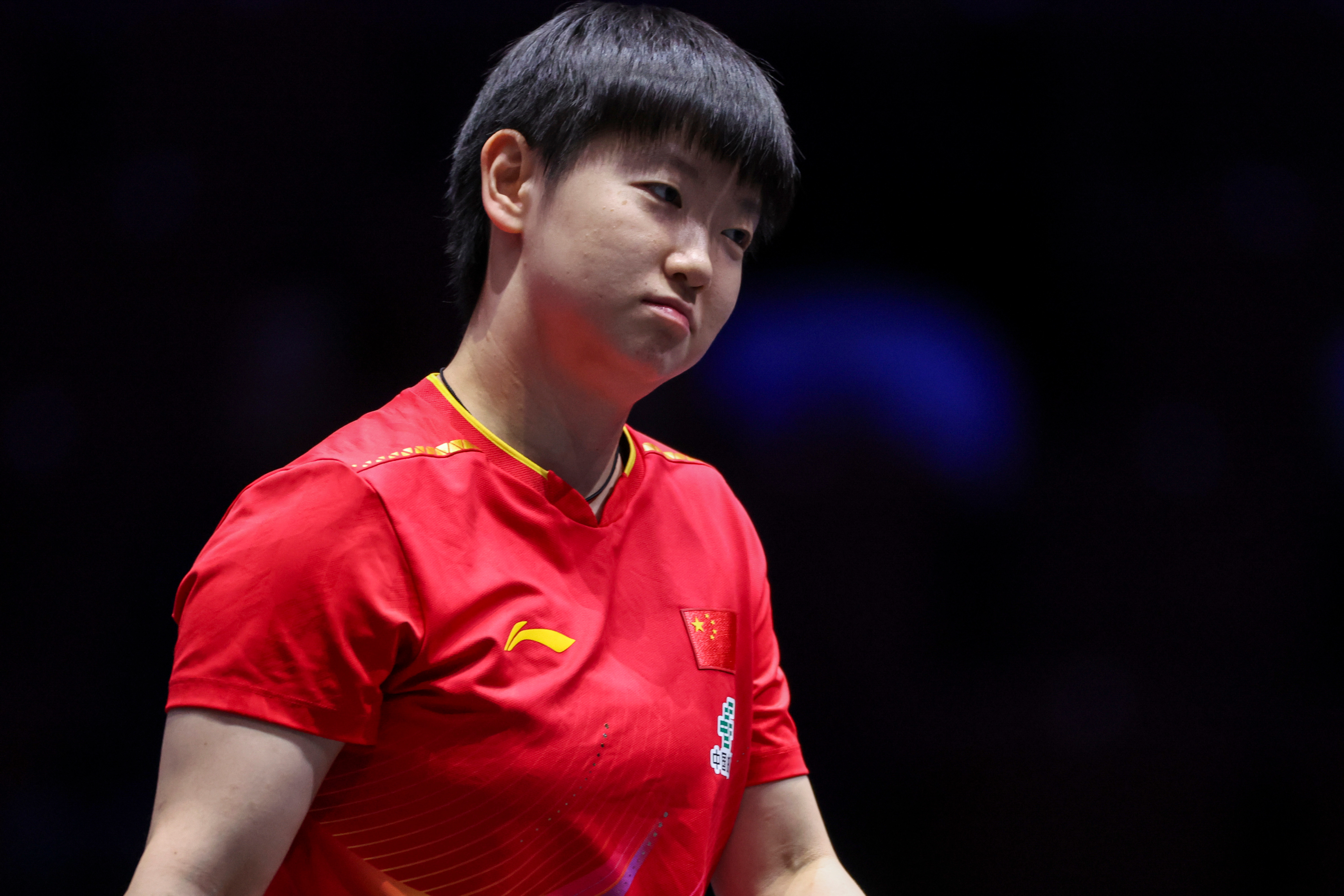 孙颖莎[加油]孙颖莎vs高达[打call]wtt瑞典大满贯2025 202508