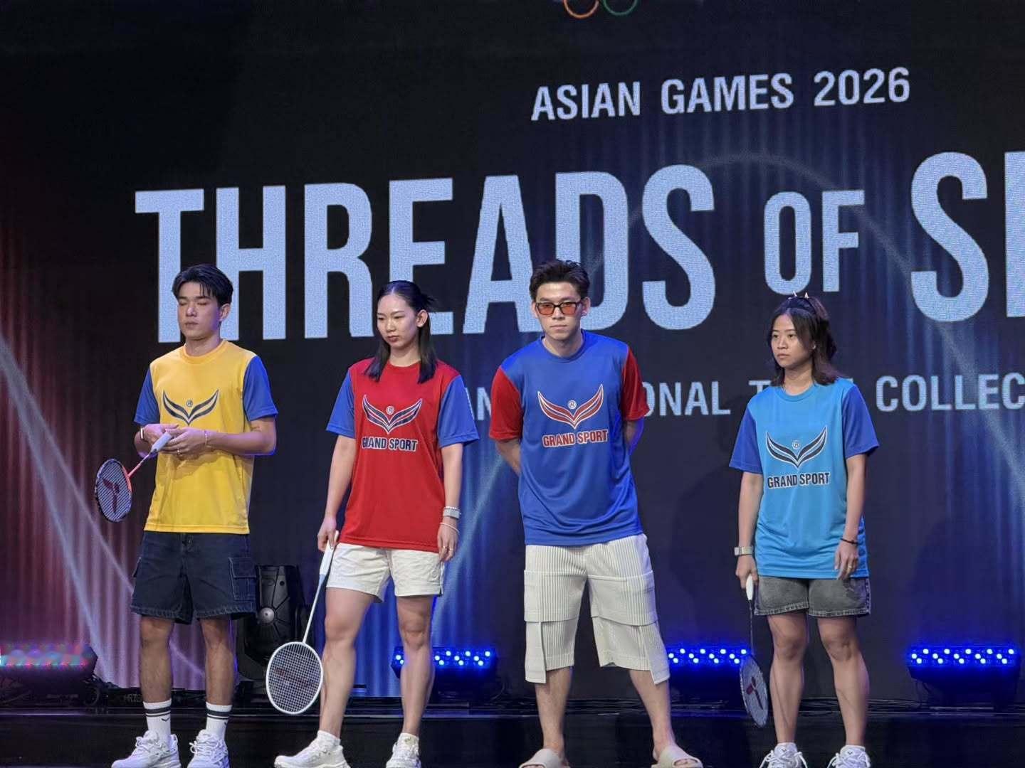 泰国国家队亚运会服装📷2026年亚运会2026年名古屋亚运会羽毛球