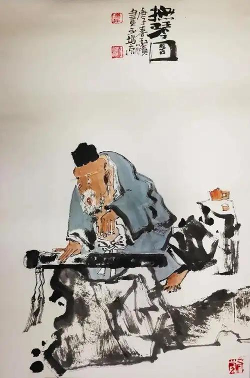 上联：弹琴无酒弦发颤
下联：[比心]

网络图片/诚谢侵删