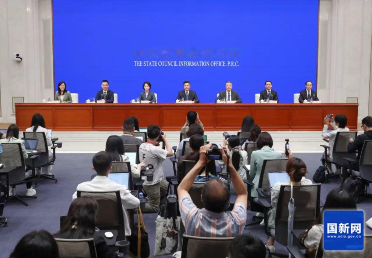 商务部市场运行和消费促进司司长杨沐在6月23日举行的国新办新闻发布会上表示，截至