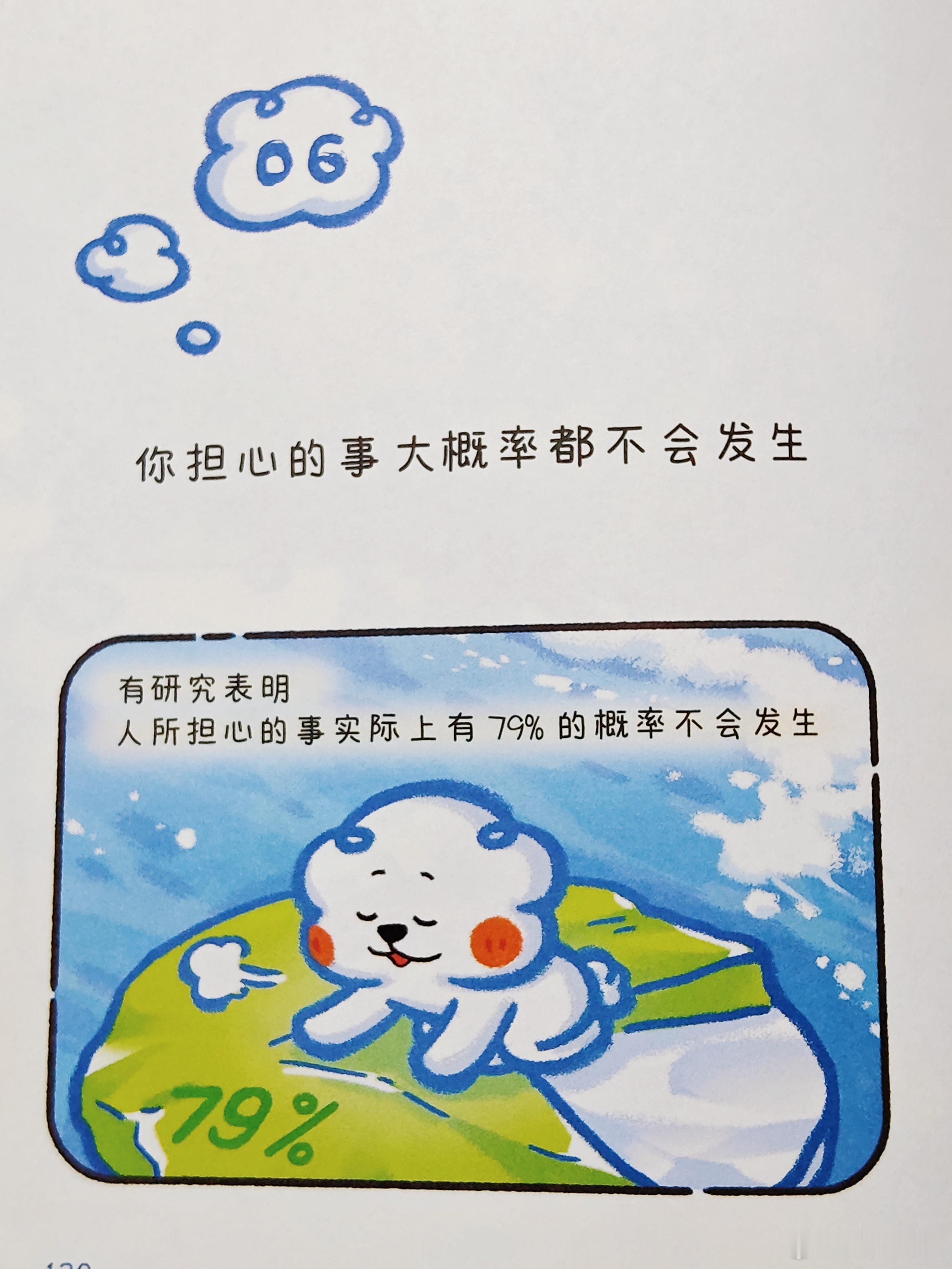 你担心的事大概率都不会发生  发现美好  有研究表明，人所担心的事实际上有79%