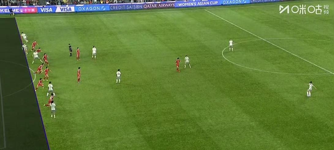 突发！朝鲜女足半场被逆转，不服裁判，拒绝比赛！

中国女足在上半场补时读秒利用定