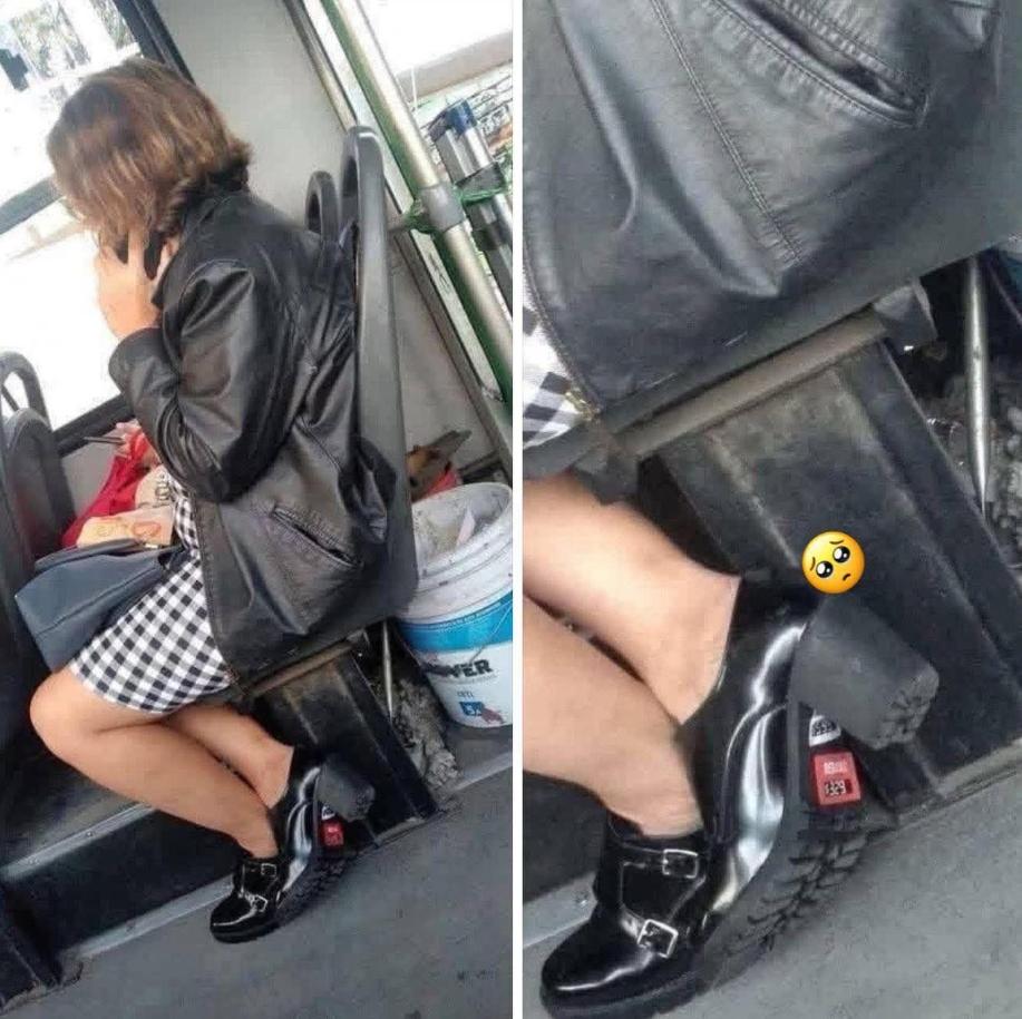 先有同理心，再有嘲讽。昨天，有人跟我分享了一些在萨波潘公共交通工具上拍的照片。他