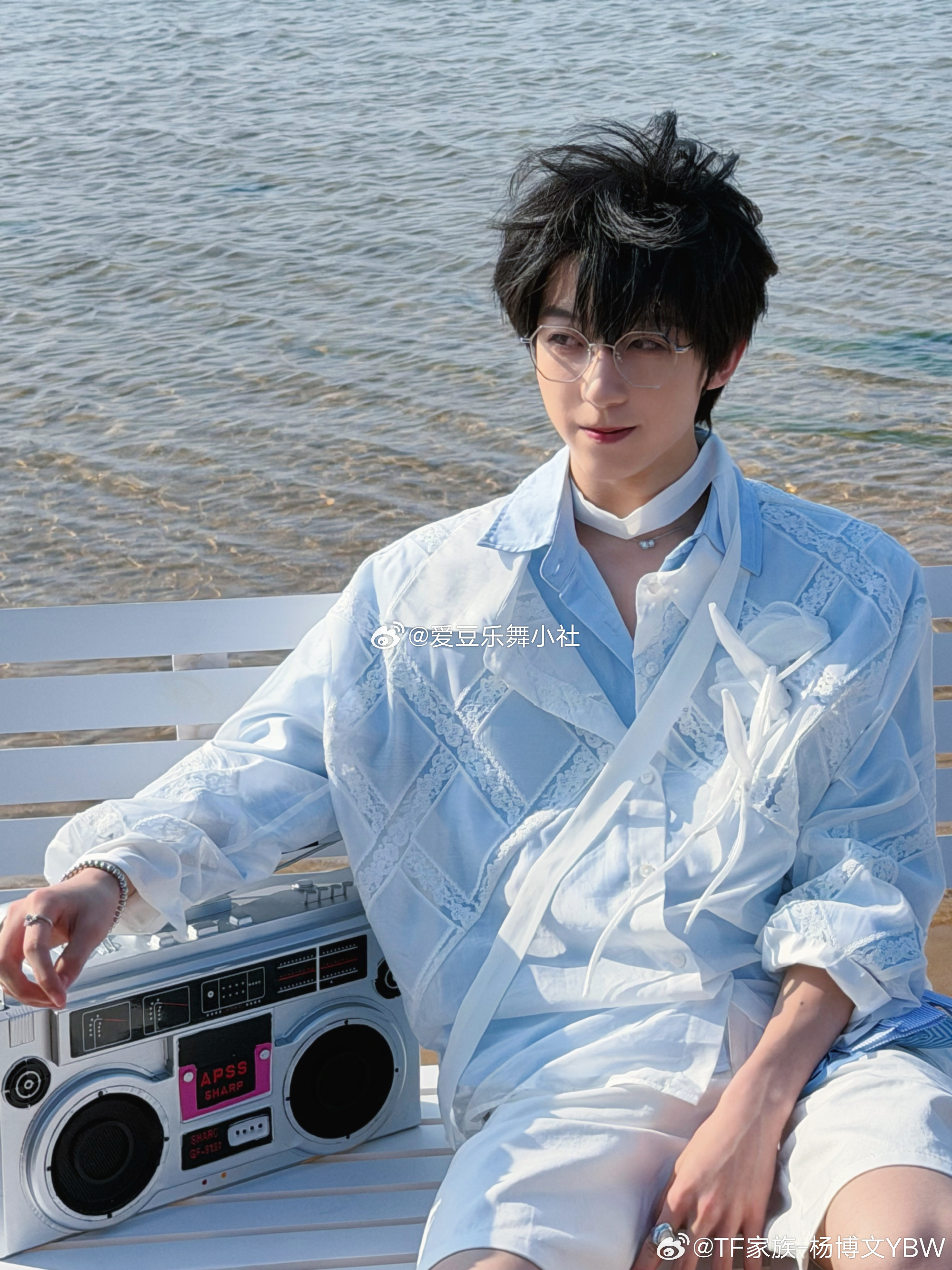 TF四代海边拍照花絮照🌊🥅🏝杨博文〡张桂源〡左奇函〡陈浚铭〡张奕然〡陈思罕