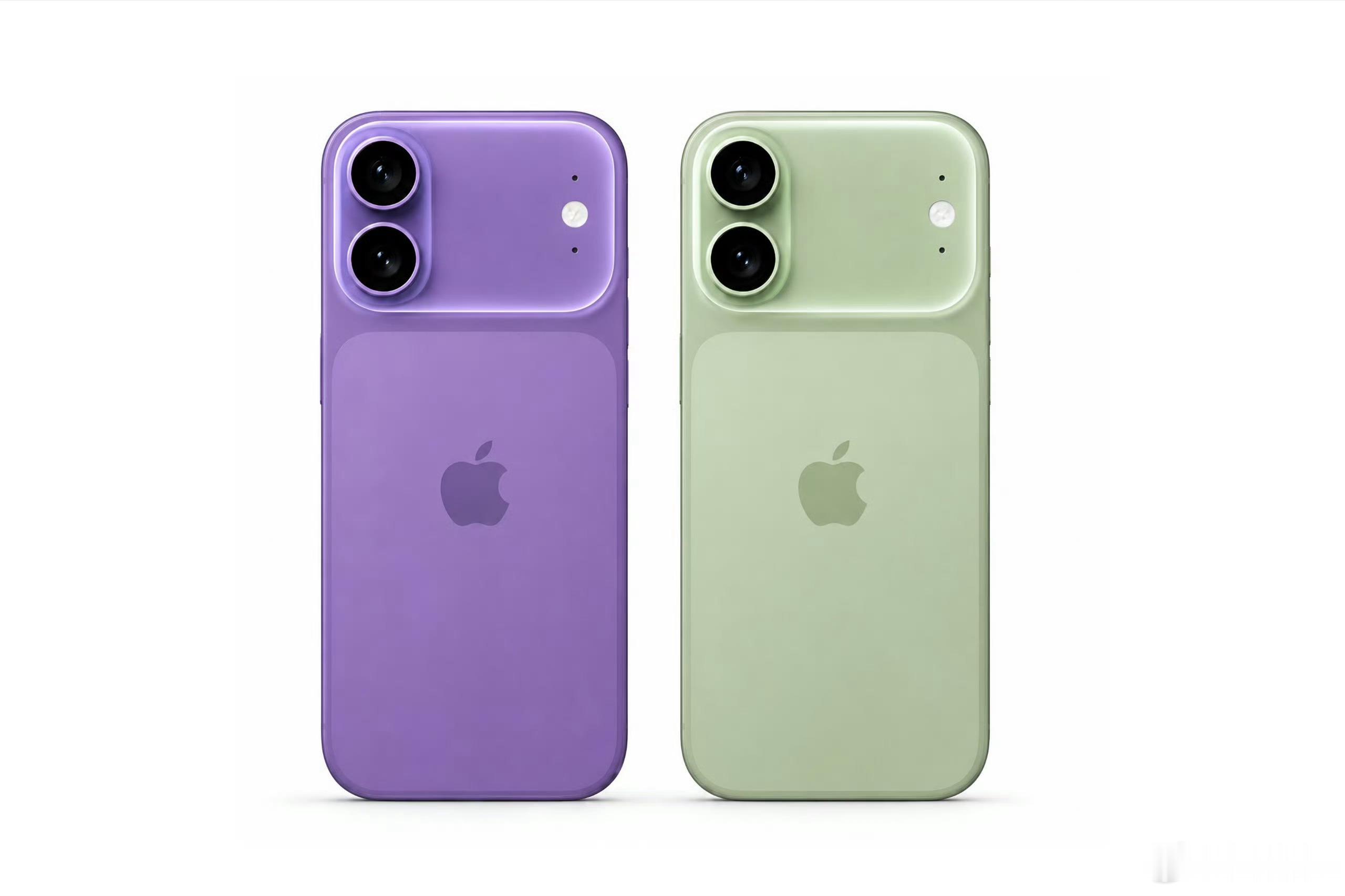 姐妹们！iPhone 18标准版曝光图来了！我先打个问号！背面设计直接套了Pro