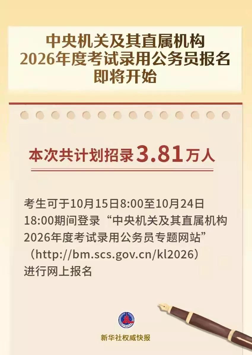 辽宁省2026年国考招详情
辽宁省2026年国考4招涵盖岗位814个，共招录16