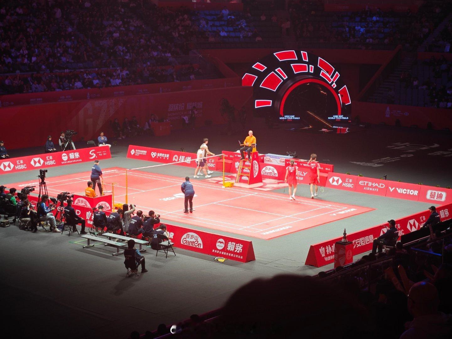 这球我觉得是这次总决赛最佳球之一！！2025年世界羽联年终总决赛热点现场
