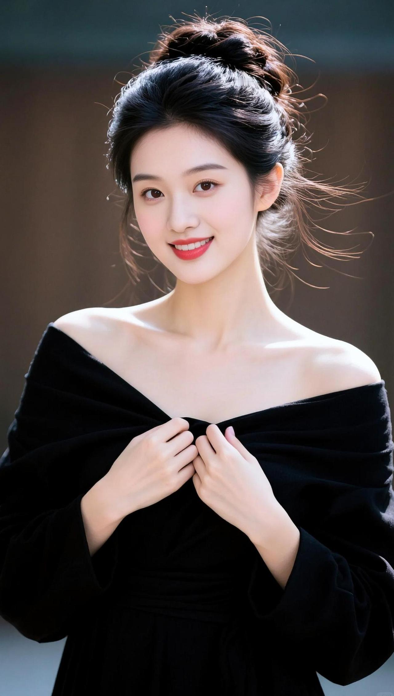 AI露肩生活照 抖音ai创作