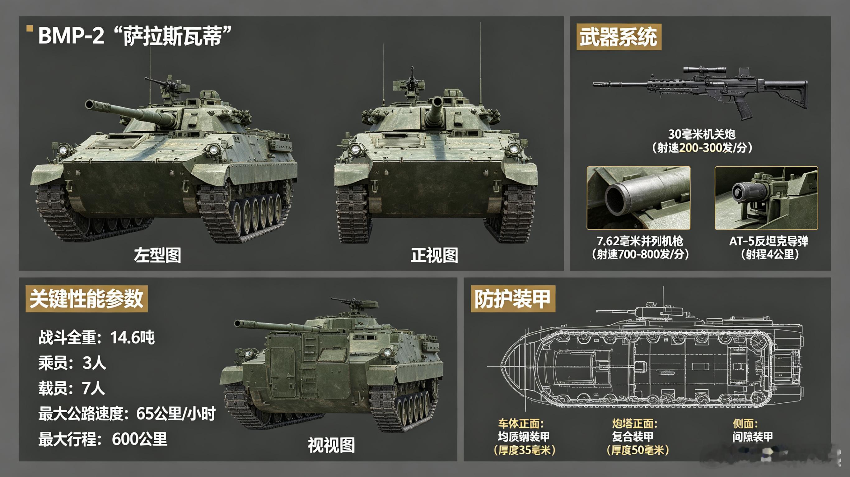 每天认识一件兵器——BMP-2“萨拉斯瓦蒂”步兵战车今天聊聊印度陆军的机械化步兵