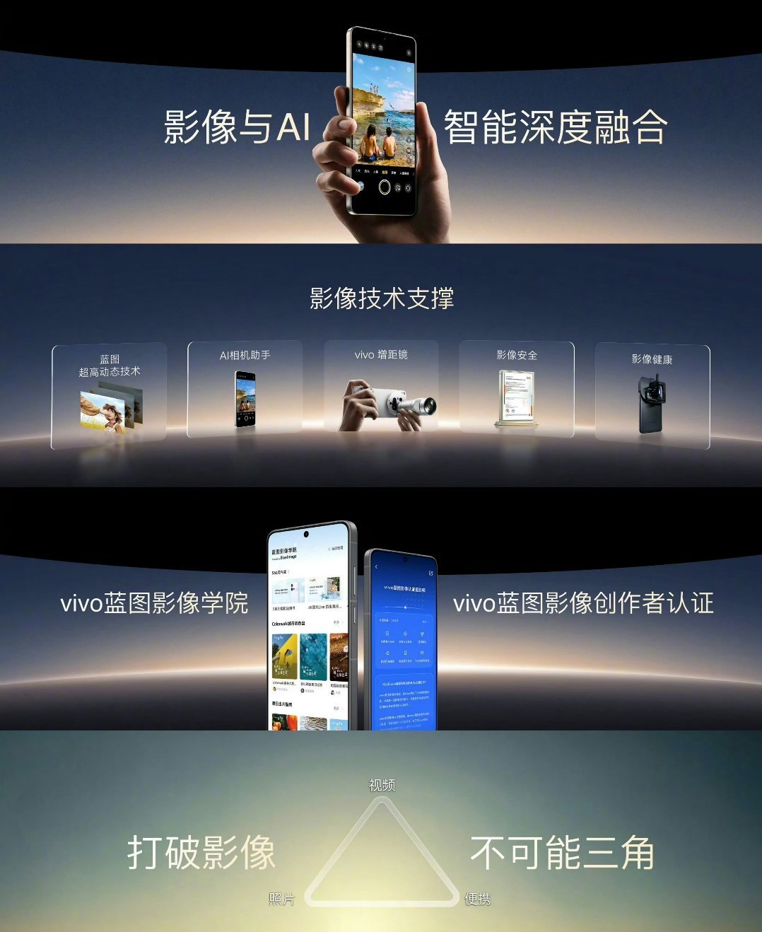 vivo X500系列这次的长焦升级有点猛，连Live图都做到了8K。2亿长焦配