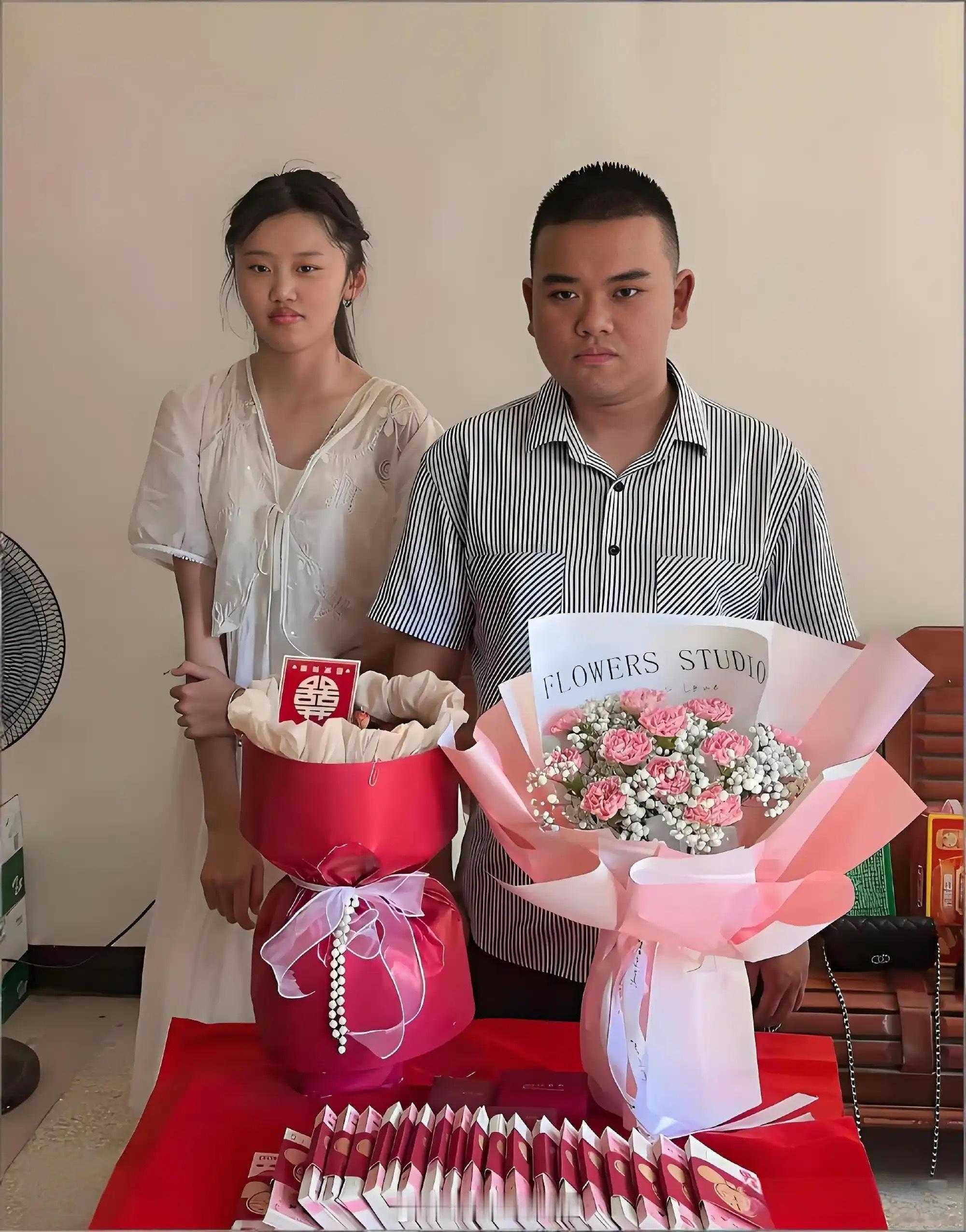感觉以后这样的订婚，只会越来越多吧！ 