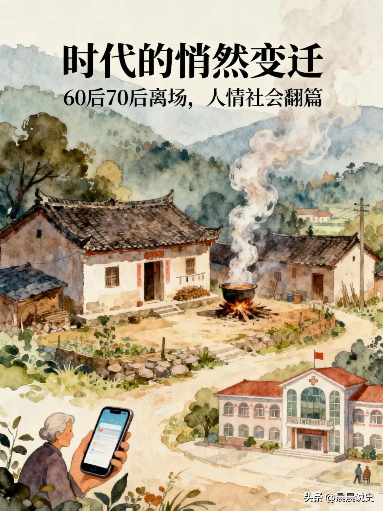 60后70后慢慢退场，带走的不只是青春，更是一整个纯粹的旧时代
60后、70后的