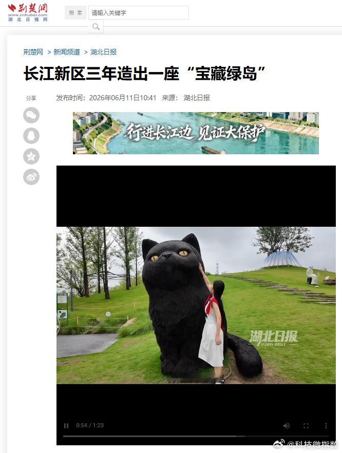 武汉有一座会呼吸的绿岛【武汉长江新区造出一座宝藏绿岛】位于武汉长江新区谌家矶片区