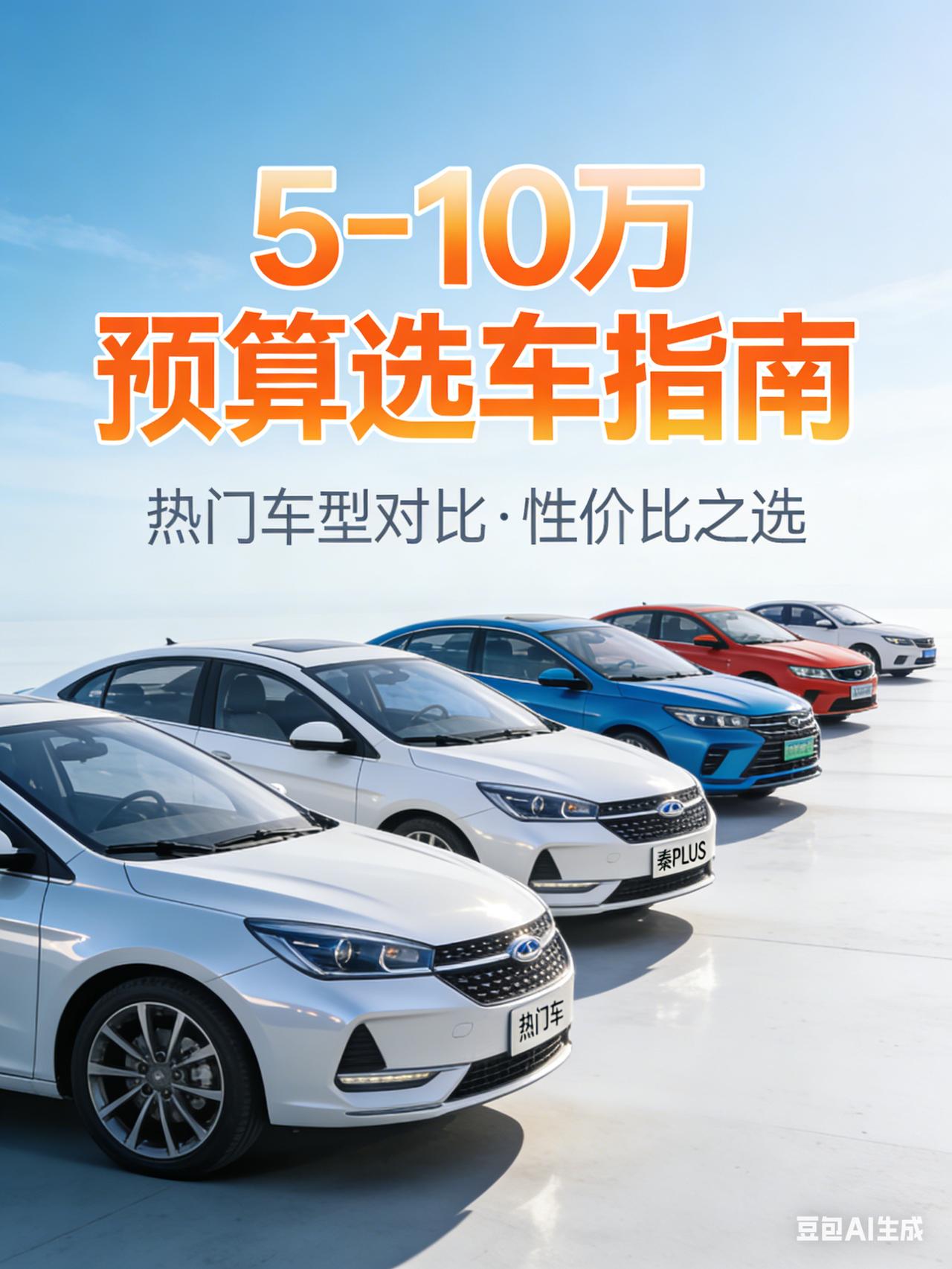 动态 1 5-10 万新车闭眼选！按用车场景抄作业，新手不踩坑
5-10 万预算