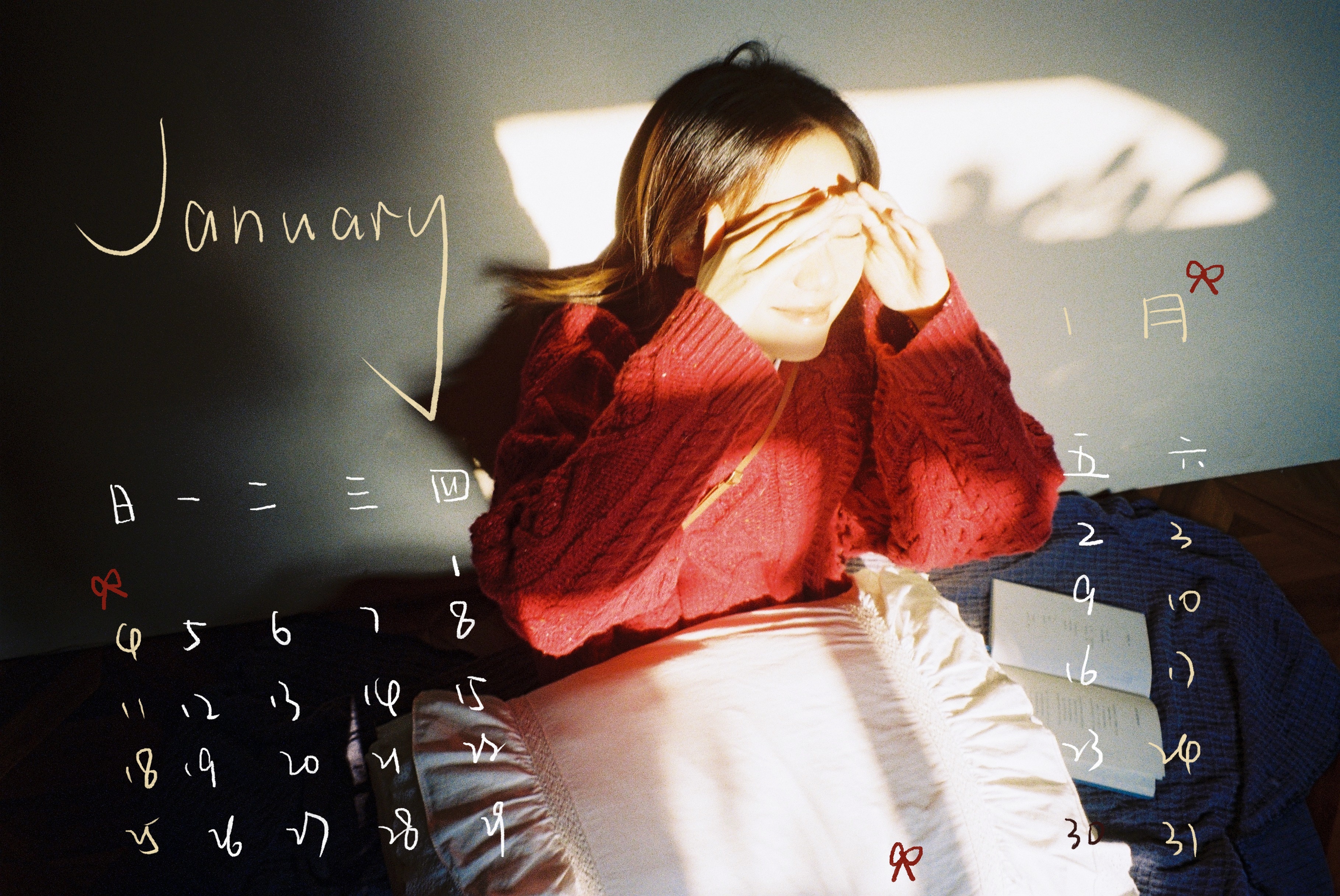 用女朋友的照片做了接下来的日历成都约拍杭州约拍