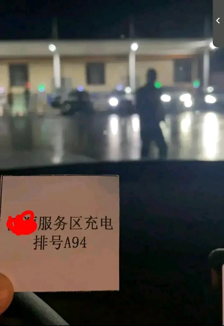 天塌下来了啊，我滴神啊，我的车高速服务区充电排号到了94，这是让我走也不是，留也