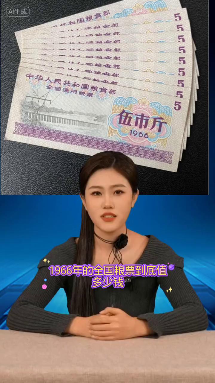 1966年的全国粮票到底值多少钱？老铁们是不是还不知道？赶紧找一找家中的粮票，仔